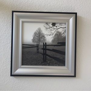 Framed Art Photography , 'Fence in the Mist' by Harold Silverman